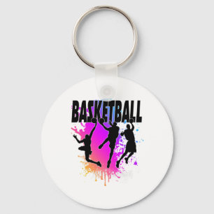 B Ll Flag - Love Playing Sketll Key Ring