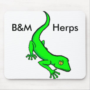 B&M Herps mouse pad