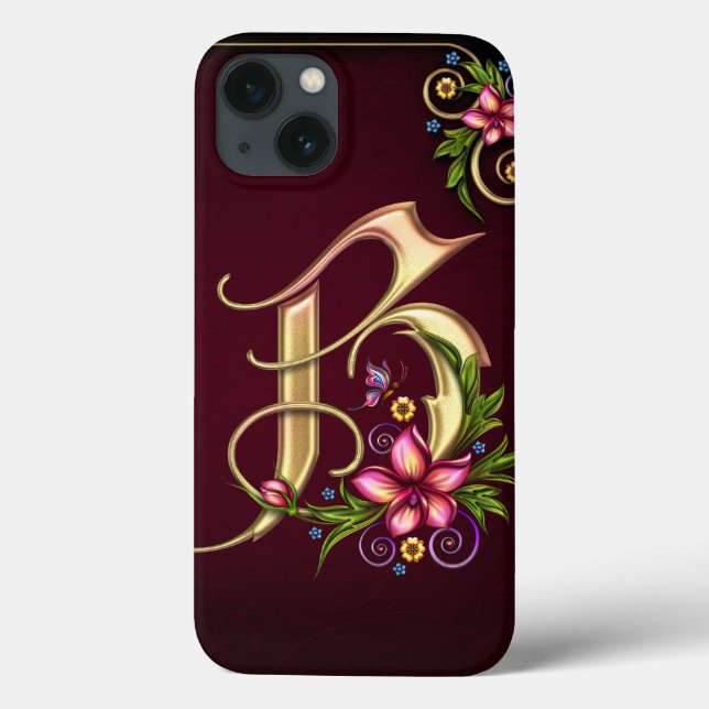 B Monogram iPad Air Case (Back)