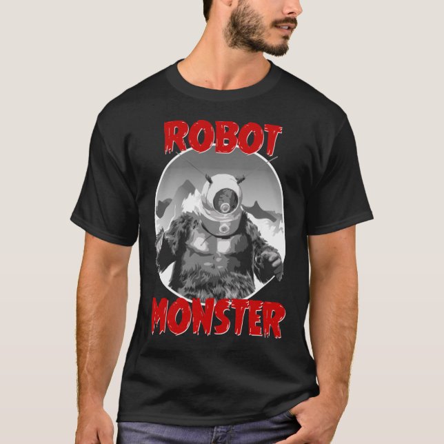 B-Movie Monsters  Robot Monster Classic T-Shirt (Front)