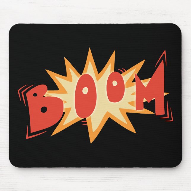 B O O M MOUSE MAT (Front)