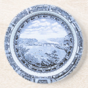 B&O Railroad China Plates Coaster
