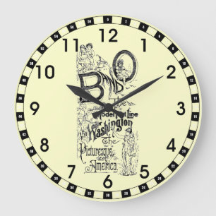 B&O Railroad-The Model Fast Line 1869 Wall Clock
