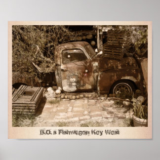 B.O.'s Fish Wagon Poster