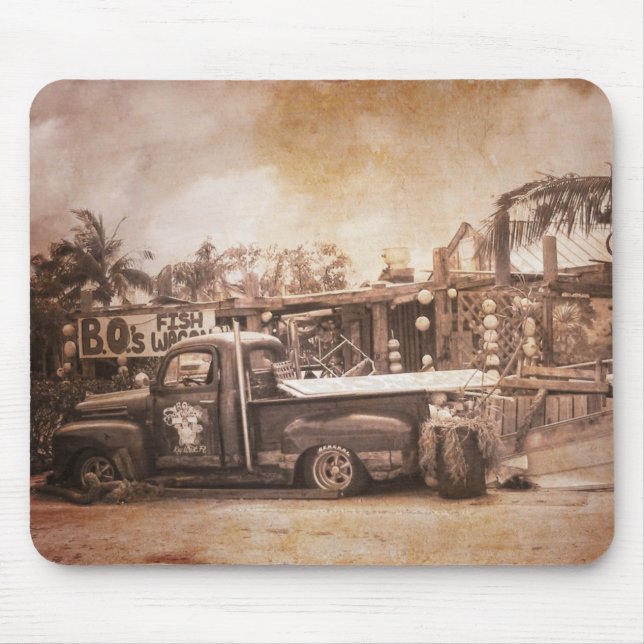 B.O.'s Fishwagon Mouse Mat (Front)