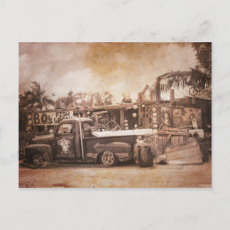 B.O.'s Fishwagon Postcard