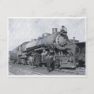 B & O Steam Locomotive 4013 Postcard