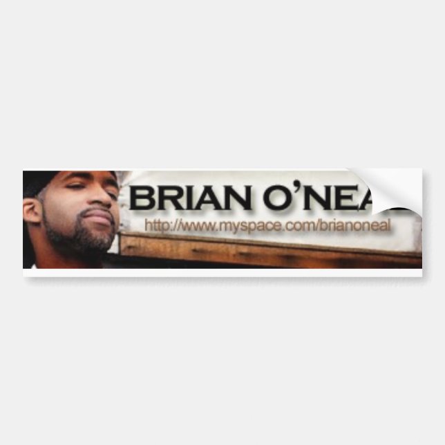 B. O'Neal Bumper Sticker (Front)