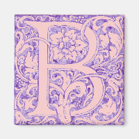 "B" Ornate Monogram