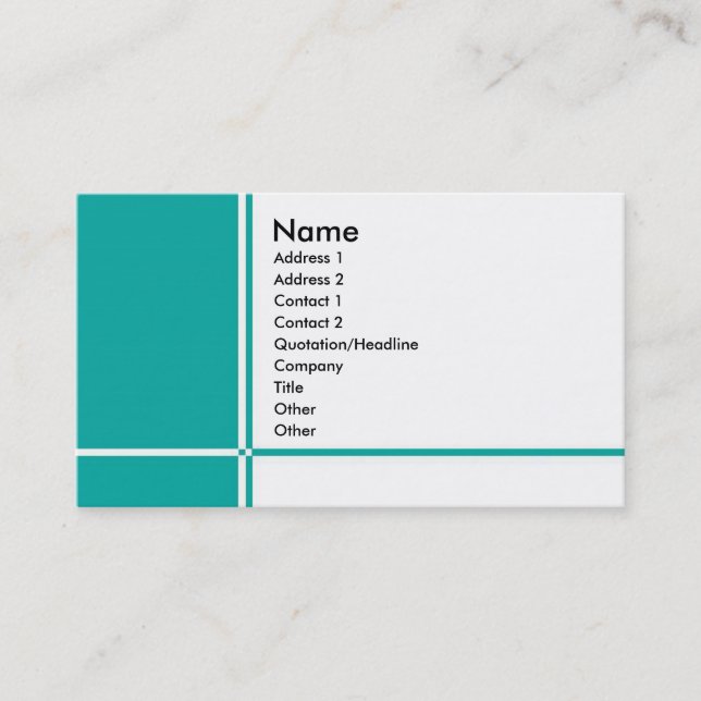 B-ProfessionalProfile Card (Front)