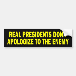 b_realpresidents bumper sticker