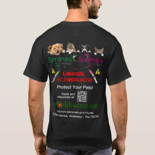 B & S dark background design T-Shirt