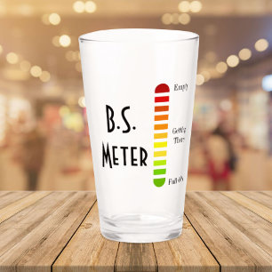 B.S. Metre Pint Glass