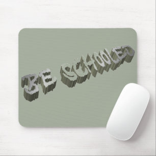 B. schooled-Grey-White Mouse Mat