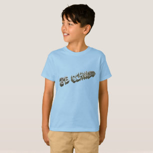 B Schooled Grey-white    T-Shirt