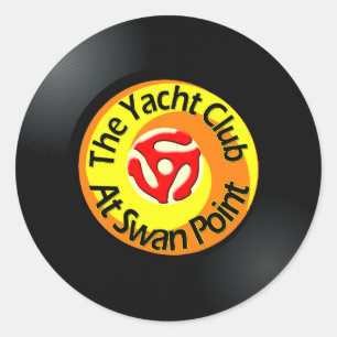 B Side 2 Classic Round Sticker