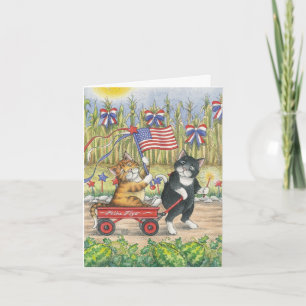 B & T #19 July 4th Note Card
