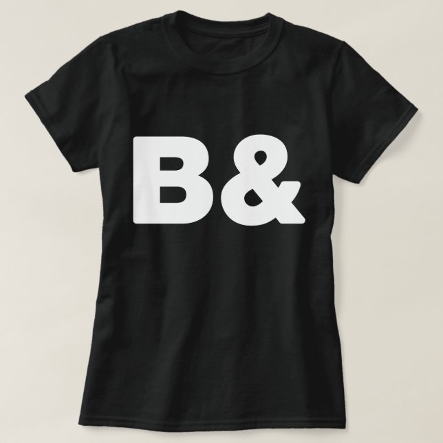 B& T-Shirt (Design Front)