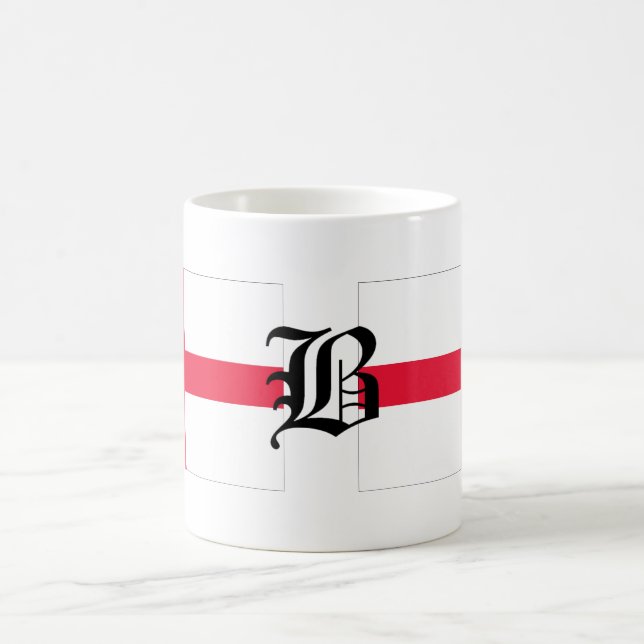 B-text English-Flag Coffee Mug (Center)
