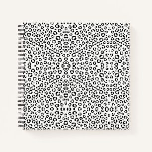 B&W Animal Print Notebook