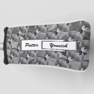 B/W Balance by Kenneth Yoncich Golf Head Cover
