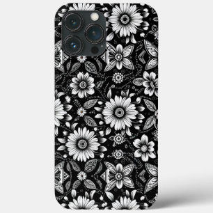 B&W Daisy Dose iPhone 13 Pro Max Case