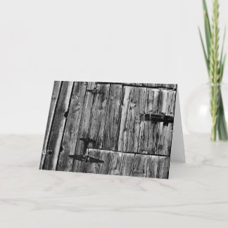 B&W Hinged V Card