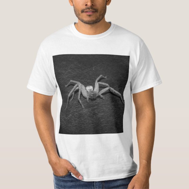 B&W_Huntsman Spider T-Shirt (Front)