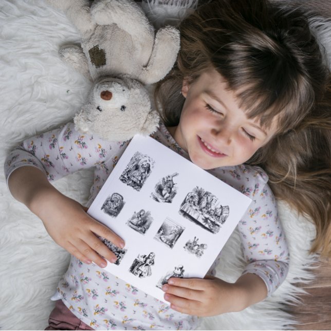 B&W illustrations Alice’s Adventures in Wonderland (Creator Uploaded)