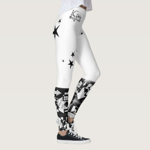 B&W Leggings