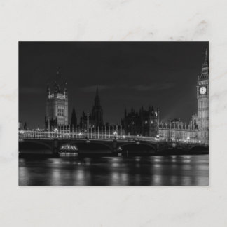 B&W London Postcard