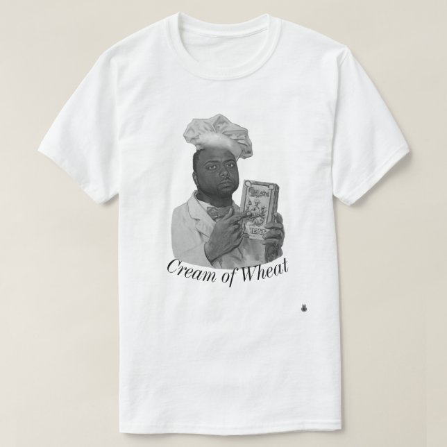B&W 'Manny, Lord Cream of Wheat' T-shirt (Design Front)