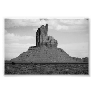 B&W Monument Valley 5 Photo Print
