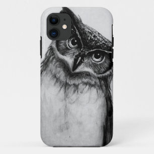 B&W Owl iPhone 11 Case