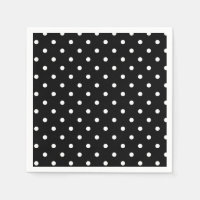 B&W Polkadots
