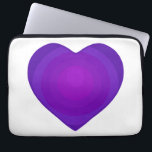 B&W Purple Hearts Beating Laptop Sleeve<br><div class="desc">💜 Like my own heart : Purple hearts beating between 7 Amazing Global Artists from South Korea (forming a very famous K-pop Band) and their army of Fans all around a Purple World 💜 Here is BLACK and/or WHITE collection : the two colours of everyone's state of mind : light...</div>