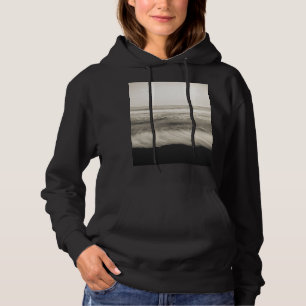 B&W seascape, Hawaii Hoodie
