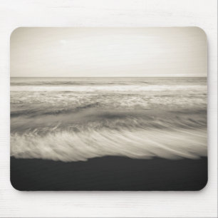 B&W seascape, Hawaii Mouse Mat