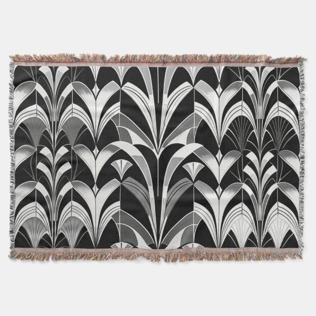 B&W Throw Blanket (Front)