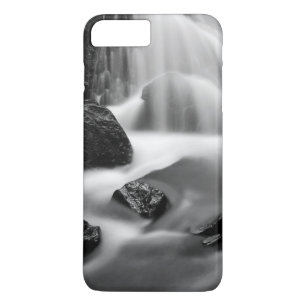 B&W waterfall, California iPhone 8 Plus/7 Plus Case