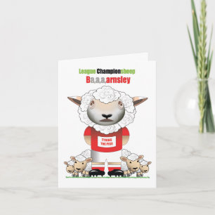 Ba,a,a,arnsley (Barnsley) Funny Football Card