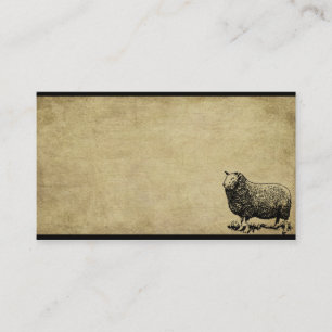 Ba Ba Black Sheep- Prim Biz Cards
