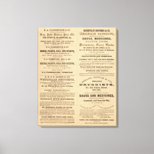 BA Fahnestock and Company Canvas Print