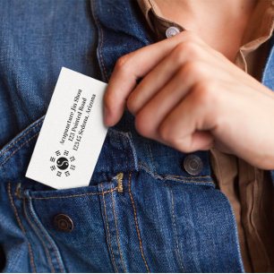 Ba Gua, eight trigrams, yin yang customisable  Business Card