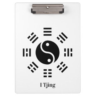 Ba Gua, eight trigrams, yin yang customisable  Clipboard