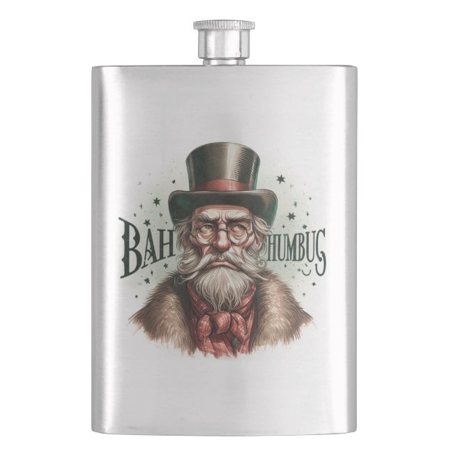 Ba Humbug Flask (Front)