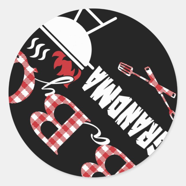 Ba.png  classic round sticker (Front)