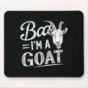 Baa A Goat Costume Animal Funny Halloween Party Mouse Mat