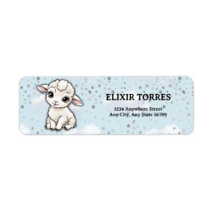 Baa-baa A Little Lamb Stars Baby Shower