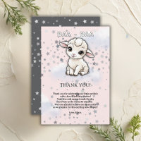 Baa-baa A Little Lamb Stars Baby Shower